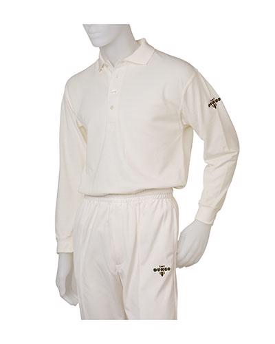 Dukes Heavyweight Long Sleeve Cricket Shirt